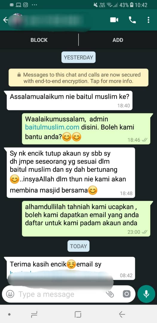 Pengumuman Bertemu Jodoh Di Baitulmuslim Com Baitulmuslim Com